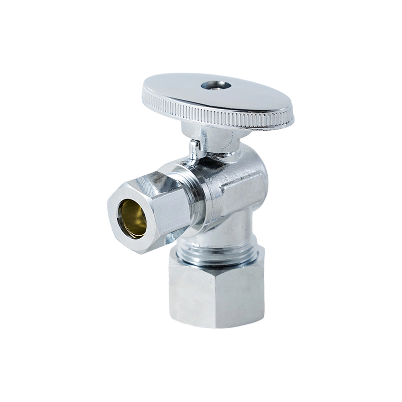 Vanne d'angle de coude de tuyau de diamètre extérieur 3/8' ODx5/8' OD