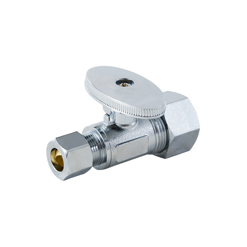 Vanne d'arrêt à traversée droite 3/8' OD x 5/8' OD