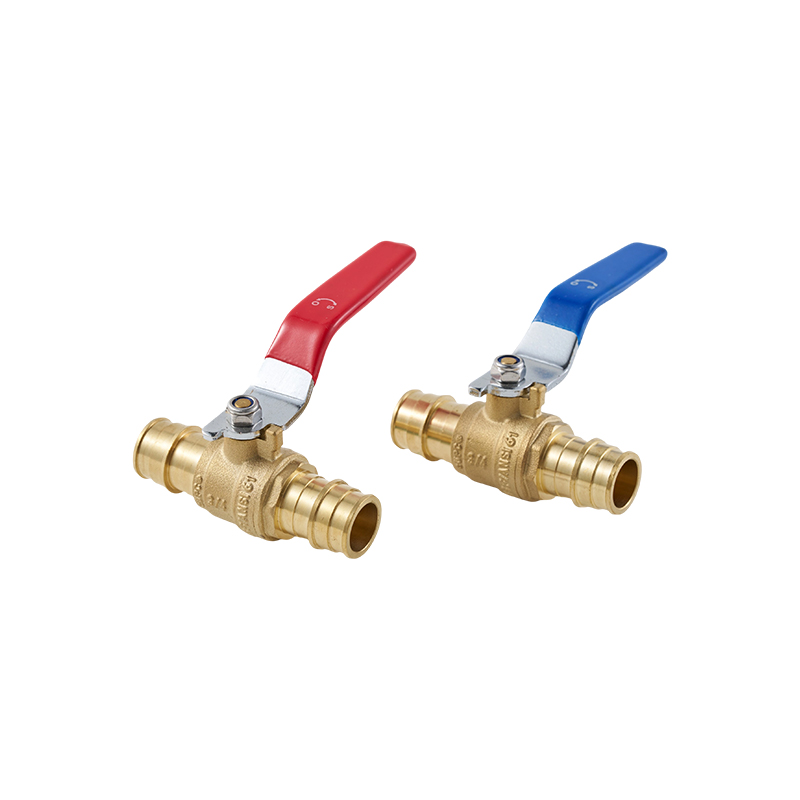 Robinet à tournant sphérique en laiton à interface PEX 3/4'PEXx3/4'PEX F1960 à ajustement serré