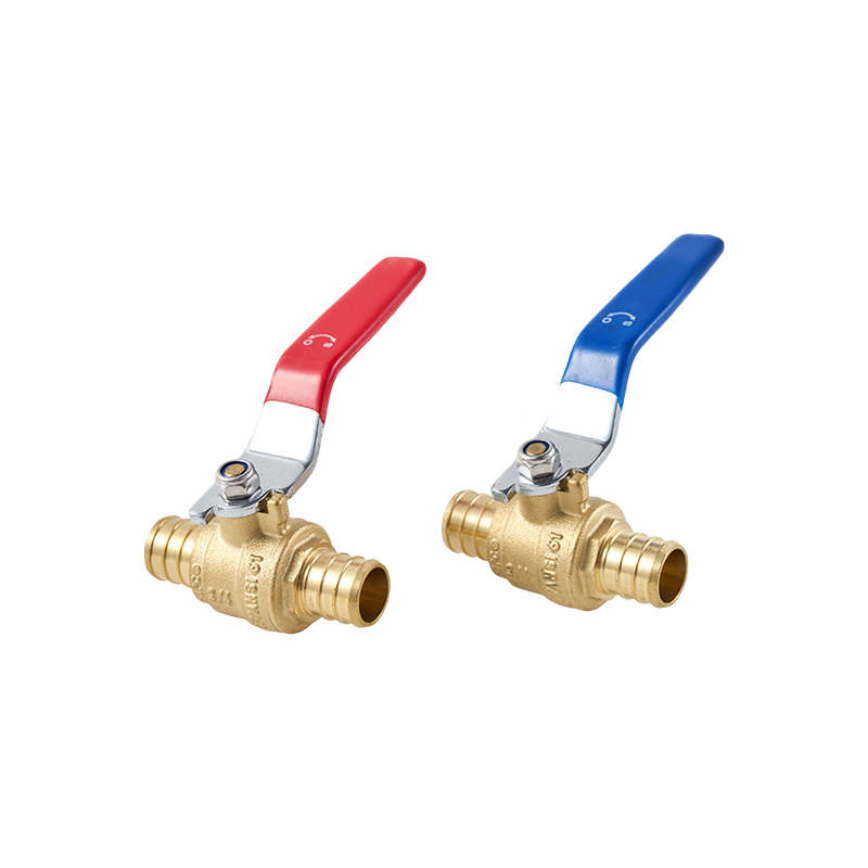 Robinet à tournant sphérique à interface PEX ASTM F1807 de 3/4 po