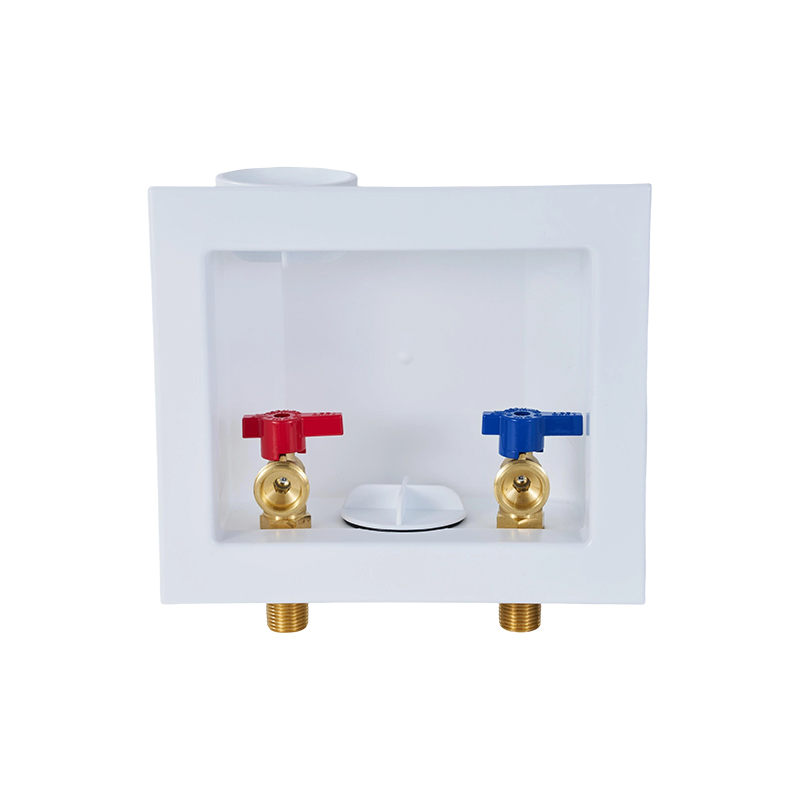 Boîte de sortie pour machine à laver avec raccord à filetage externe MIP