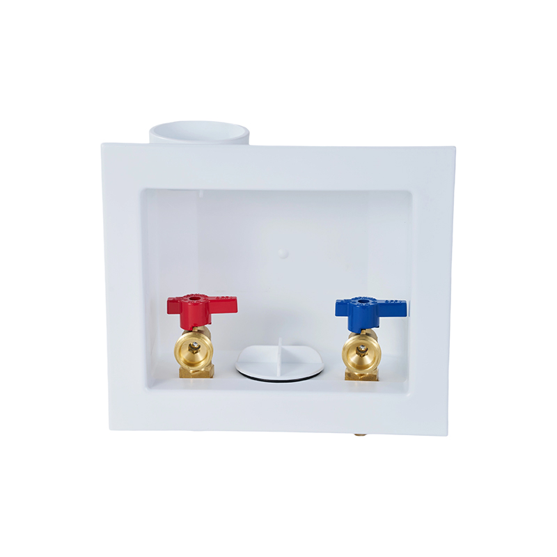 Boîte de sortie de machine à laver à connecteur verrouillable à manchon en acier inoxydable F1807